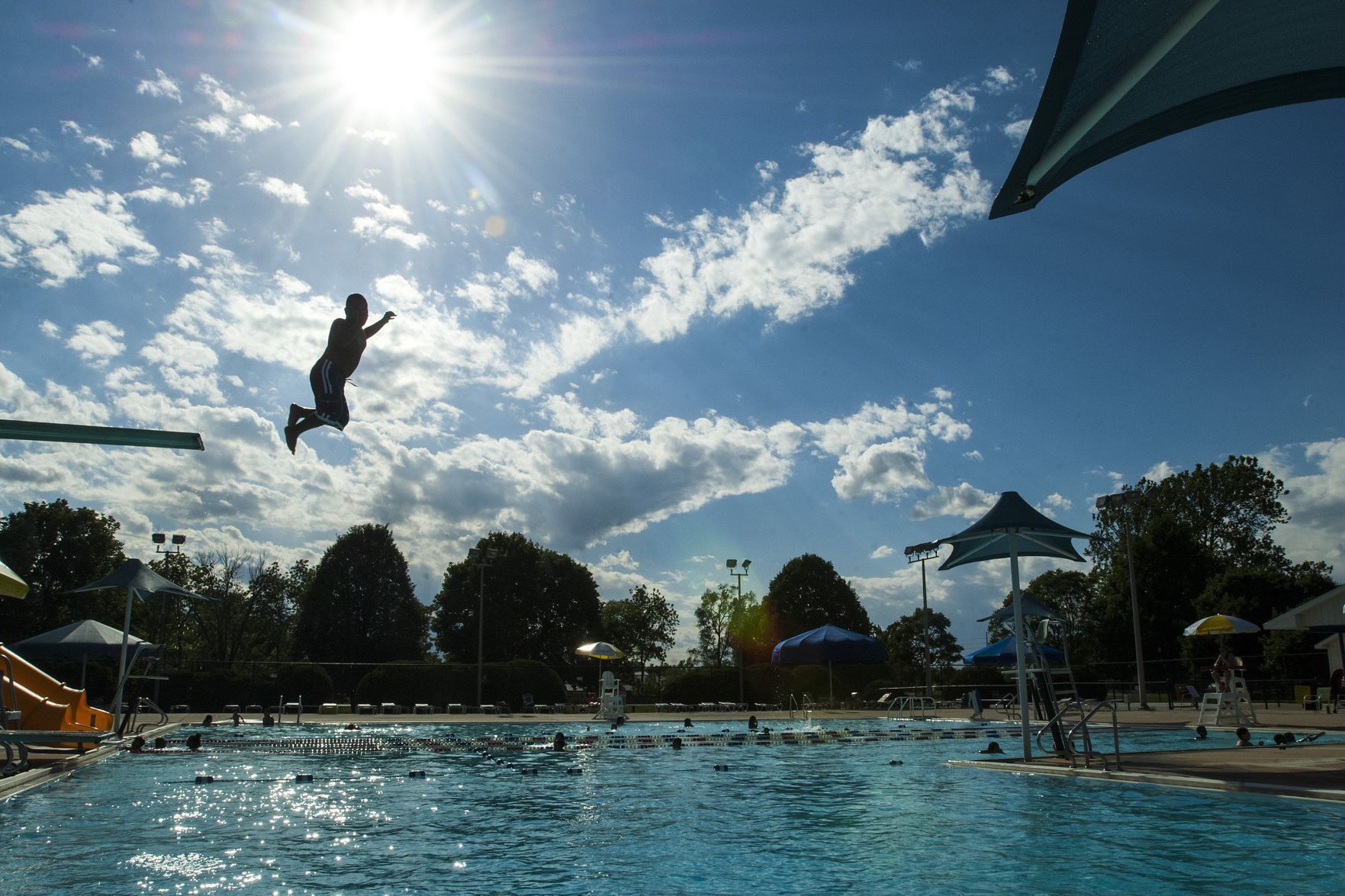 Jump into the fun at Holiday Pool